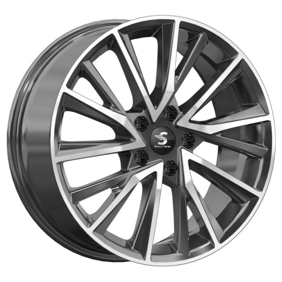 Диски СКАД Premium 7.5\R18 5*108 ET36 d65.1 Diamond Black Gris Диски СКАД Premium 7.5\R18 5*108 ET36 d65.1 Diamond Black Gris