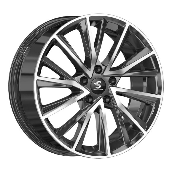 Диски СКАД Premium 7.5\R18 5*108 ET36 d65.1 Diamond Black Gris Диски СКАД Premium 7.5\R18 5*108 ET36 d65.1 Diamond Black Gris