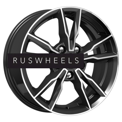 Диски iFree 6,5x16/5x114,3 ET40 D66,1 Икигай (КС865) Блэк Джек