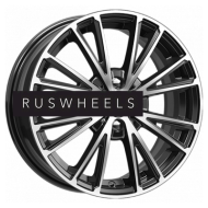 Диски КИК 6x15/4x100 ET40 D60,1 Меандр-оригинал (КС888) Алмаз черный SK