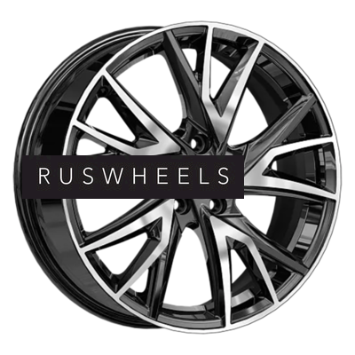 Диски КИК 6,5x18/5x114,3 ET35 D67,1 Кайлас (КС1054) Алмаз черный Диски КИК 6,5x18/5x114,3 ET35 D67,1 Кайлас (КС1054) Алмаз черный