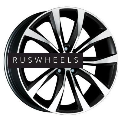 Диски MAK 7,5x17/5x114,3 ET48 D76 Wolf Black mirror