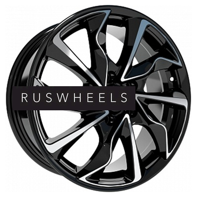 Грузовые диски СКАД 7x17/5x114,3 ET39 D60,1 Marseille (КЛ238) Алмаз (АРС 014 black)