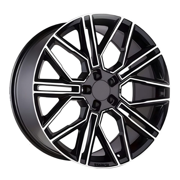 Диски Khomen Wheels 9.5\R21 5*120 ET45.5 d62.5 Black-FP Диски Khomen Wheels 9.5\R21 5*120 ET45.5 d62.5 Black-FP