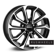 Диски Dezent R17 / 7J PCD 5x100 ЕТ 38 ЦО 57.1 KS black polished