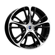 Диски КиК  Мулен Руж (КС467)  5,5\R14 4*100 ET35  d67,1  Алмаз черный  [10788]