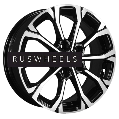 Диски Khomen Wheels 6,5x16/5x114,3 ET44 D67,1 KHW1605 (Huyndai/Kia) Black-FP