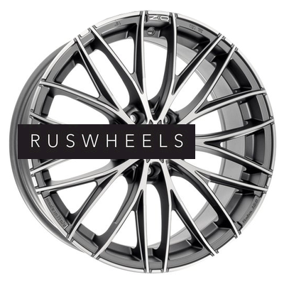 Диски OZ 8x17/5x112 ET35 D75 Italia 150 Matt Dark Graphite Diamond Cut Диски OZ 8x17/5x112 ET35 D75 Italia 150 Matt Dark Graphite Diamond Cut