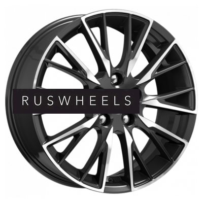 Диски КИК 6,5x17/5x114,3 ET50 D67,1 Солт (КС773) Алмаз черный