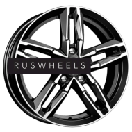 Диски КИК 6x16/5x110 ET45 D63,35 Sayan (КС731M) Алмаз черный