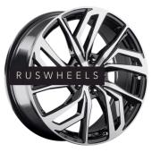 Диски Replay 7,5x18/5x114,3 ET38 D60,1 CHG49 BKF (конус, C570)