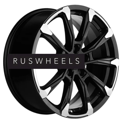 Диски Khomen Wheels 7,5x18/5x110 ET40 D67,1 KHW1808 (Evolute i-Joy) Black-FP Диски Khomen Wheels 7,5x18/5x110 ET40 D67,1 KHW1808 (Evolute i-Joy) Black-FP
