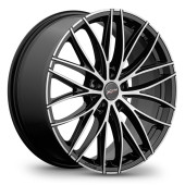 Диски Xtrike 8,0\R20 5*114.3 ET35 d60.1 BK/FP Диски Xtrike 8,0\R20 5*114.3 ET35 d60.1 BK/FP