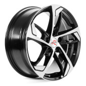 Диски XtrikeRST 7,0\R17 5*114.3 ET45 d67.1 BK/FP Диски XtrikeRST 7,0\R17 5*114.3 ET45 d67.1 BK/FP